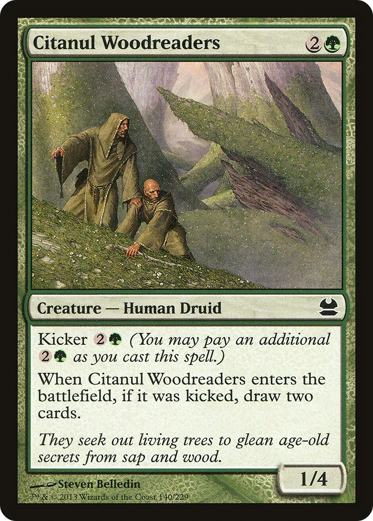 Déchiffre-bois de Citalune — Modern Masters — Magic: The Gathering