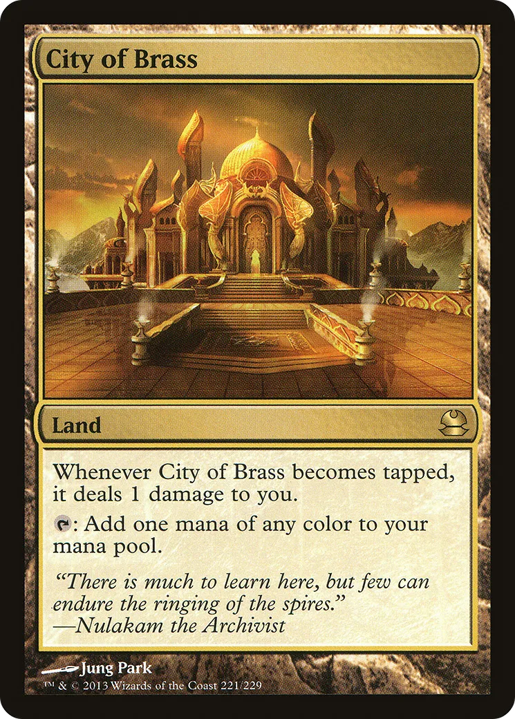 Cité d'airain — Modern Masters — Magic: The Gathering