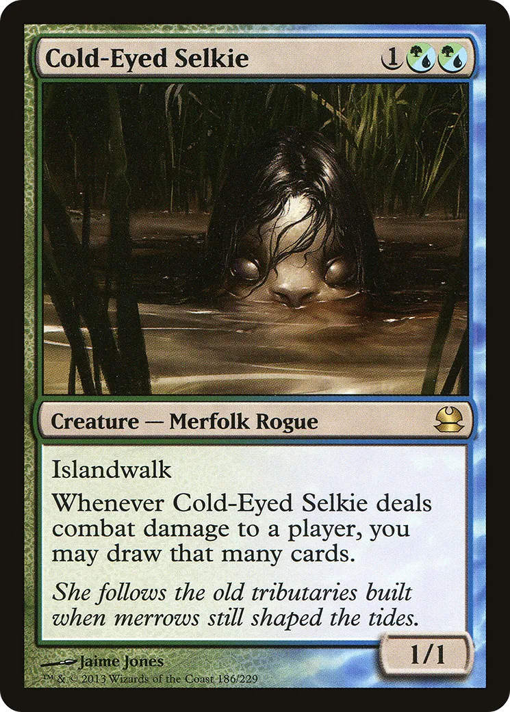 Selkie aux yeux glacés — Modern Masters — Magic: The Gathering