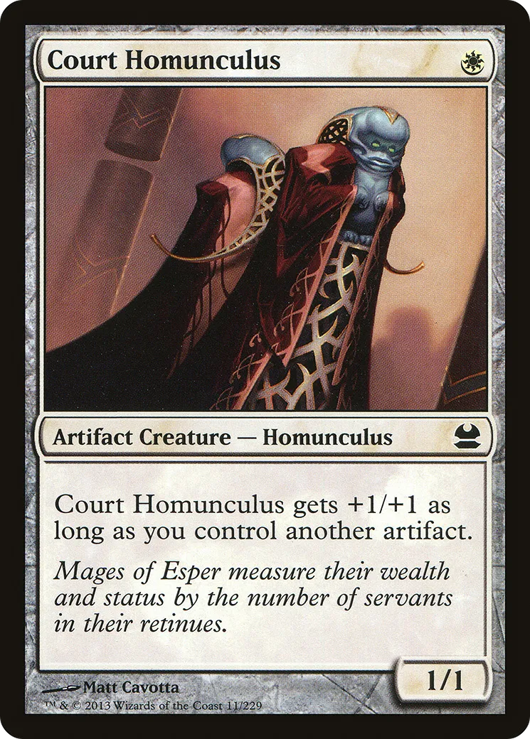 Homoncule de la cour — Modern Masters — Magic: The Gathering