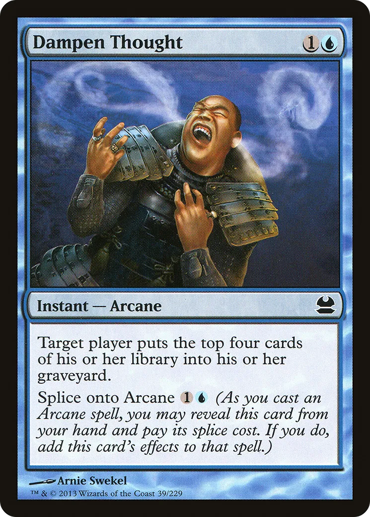 Dampen Thought — Modern Masters — Magic: The Gathering