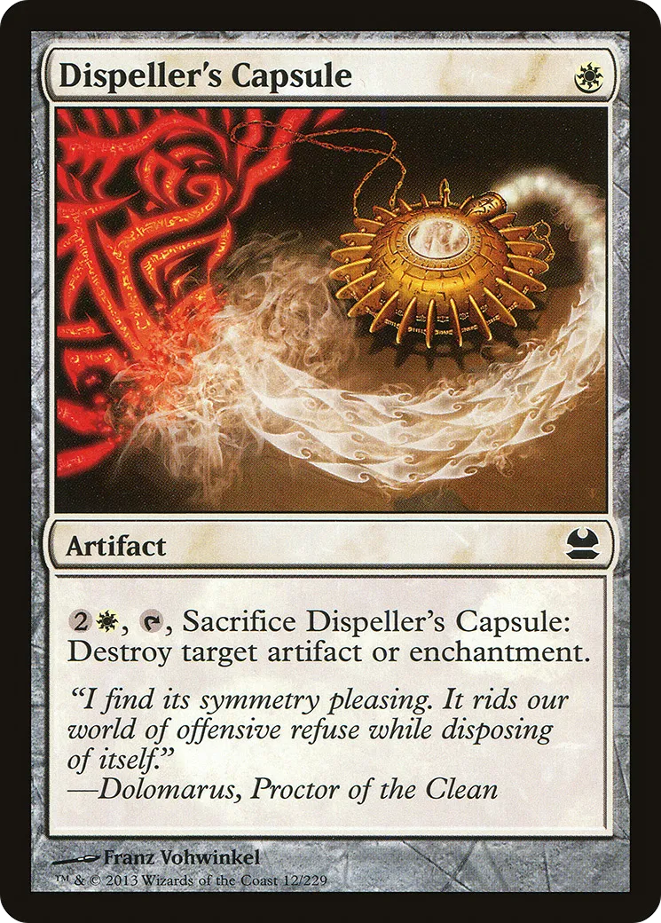 Capsule du dissipateur — Modern Masters — Magic: The Gathering