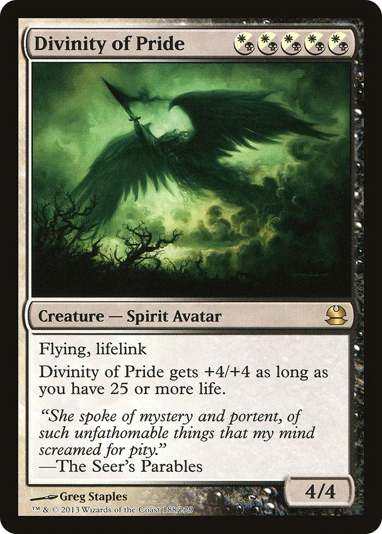 Divinité de la Fierté — Modern Masters — Magic: The Gathering
