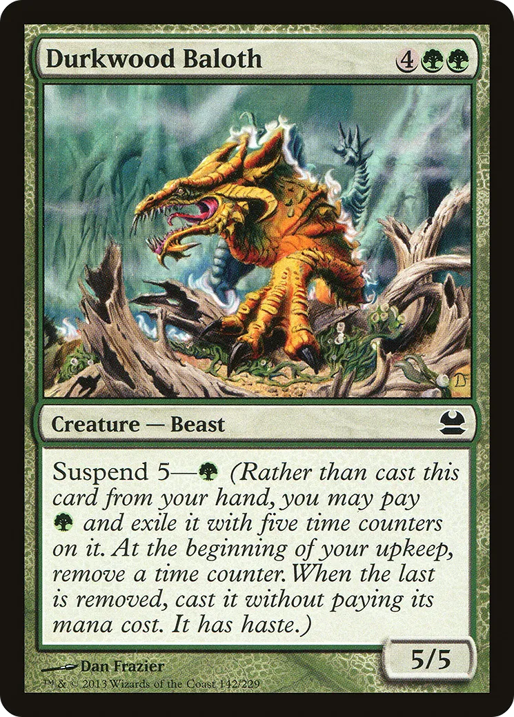 Durkwood Baloth — Modern Masters — Magic: The Gathering