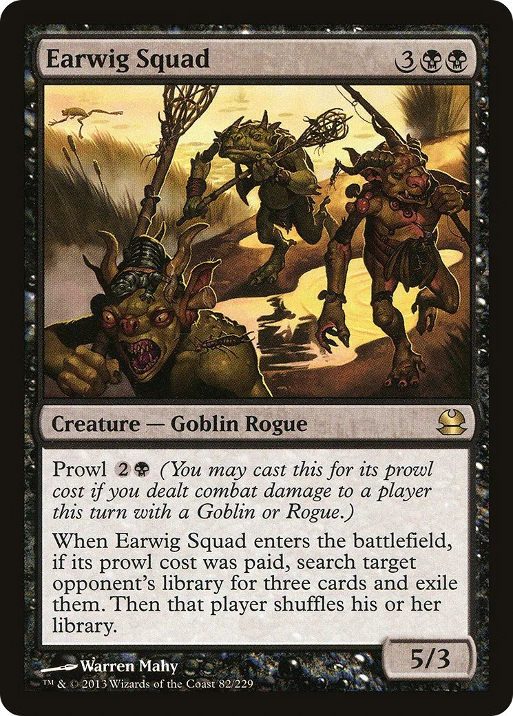 Escouade de perce-oreilles — Modern Masters — Magic: The Gathering