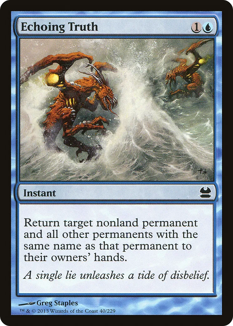Vérité résonnante — Modern Masters — Magic: The Gathering