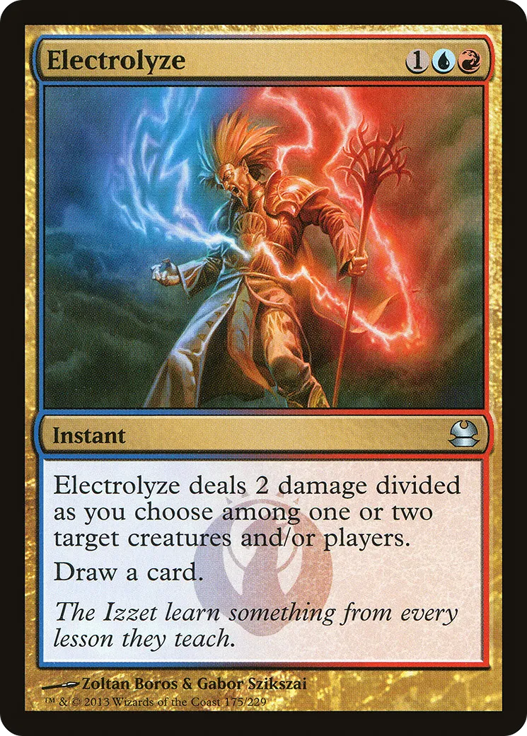 Électrolyse — Modern Masters — Magic: The Gathering