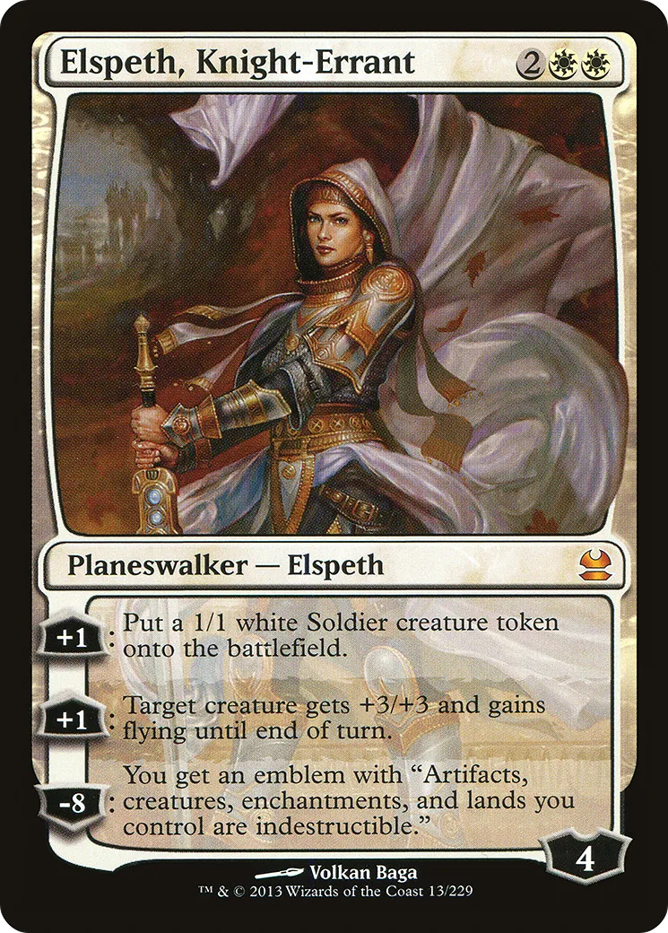 Elspeth, chevalière errante — Modern Masters — Magic: The Gathering