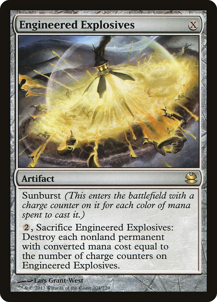 Explosifs artificiels — Modern Masters — Magic: The Gathering
