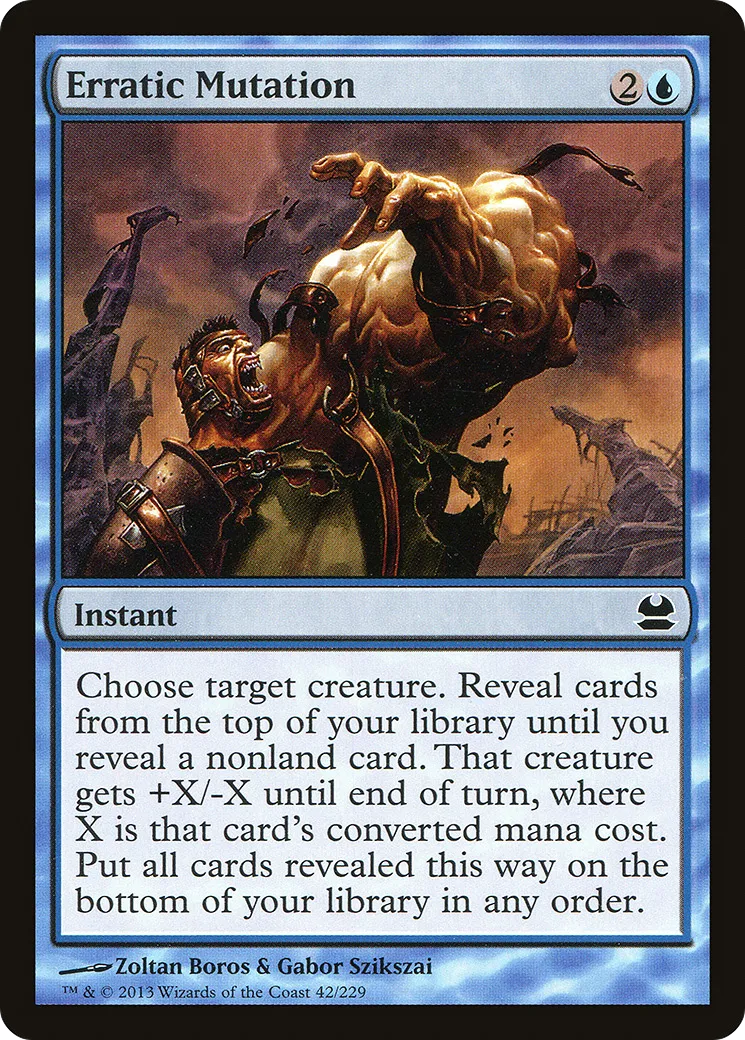 Mutation imprévisible — Modern Masters — Magic: The Gathering