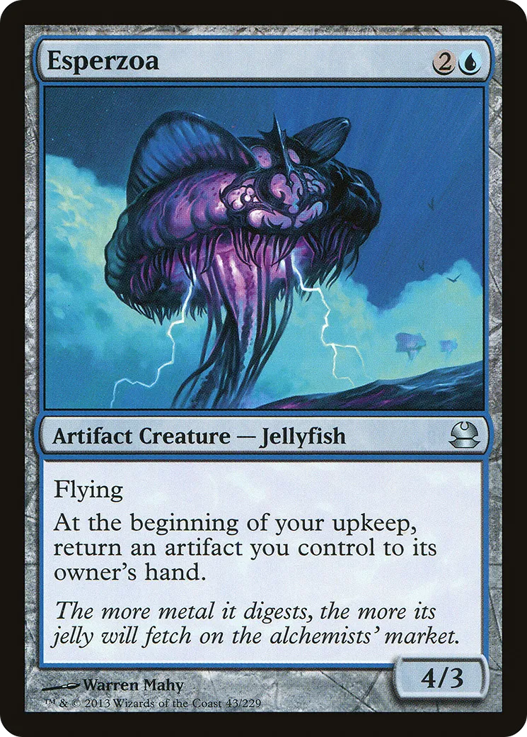 Esperzoa — Modern Masters — Magic: The Gathering