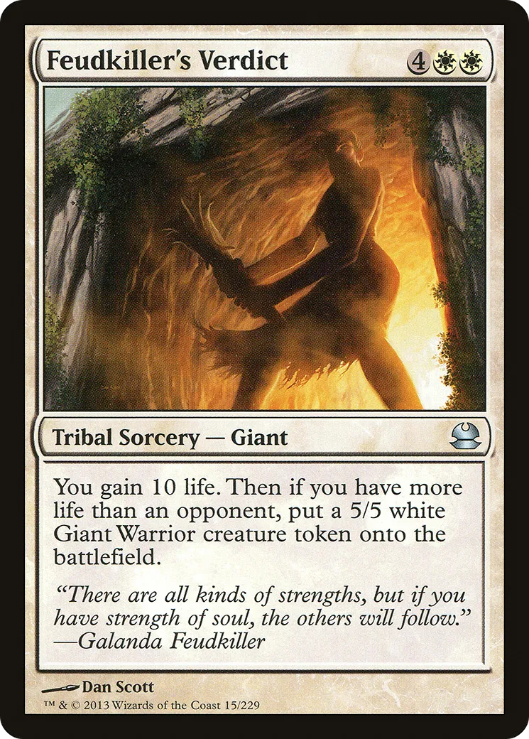 Verdict de Tuquerelle — Modern Masters — Magic: The Gathering