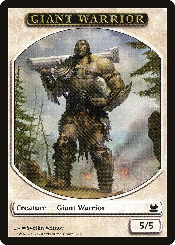 Giant Warrior — Modern Masters — Magic: The Gathering