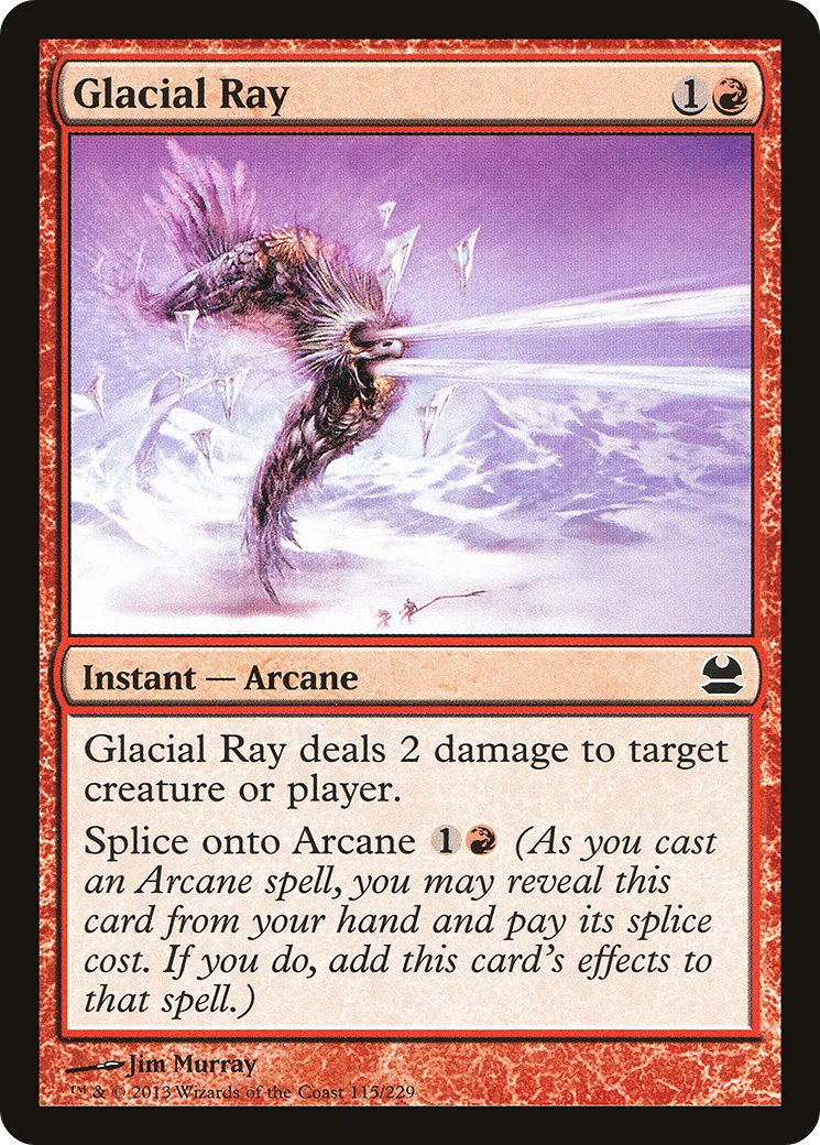 Rayon glaciaire — Modern Masters — Magic: The Gathering