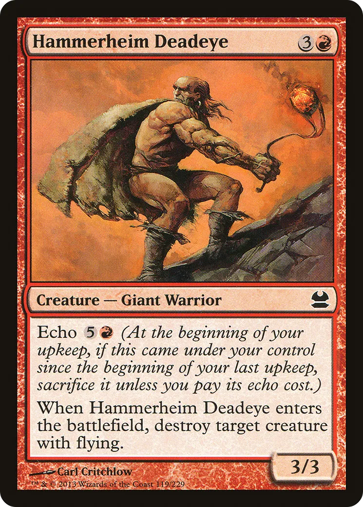 Hammerheim Deadeye — Modern Masters — Magic: The Gathering