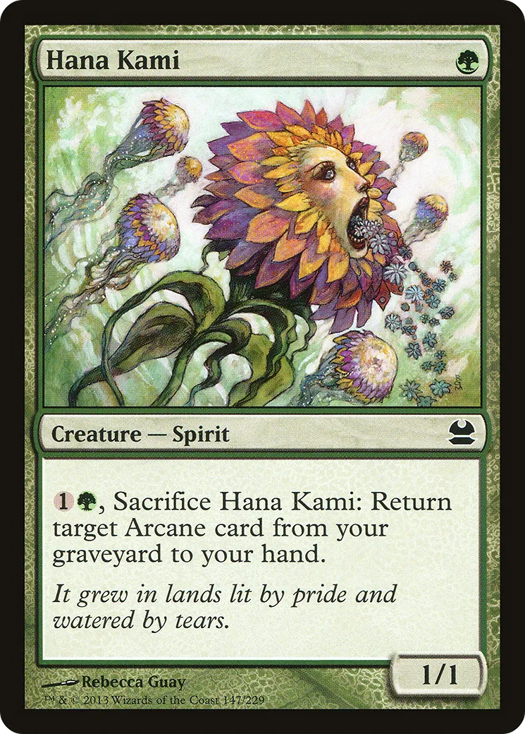 Kami hana — Modern Masters — Magic: The Gathering