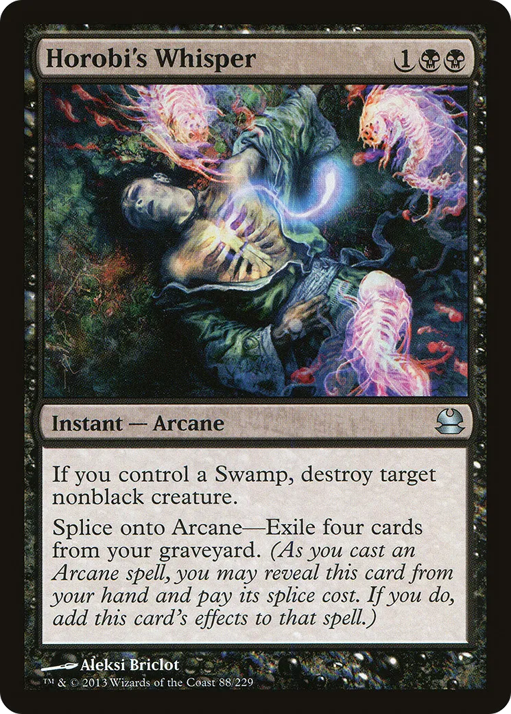 Horobi's Whisper — Modern Masters — Magic: The Gathering