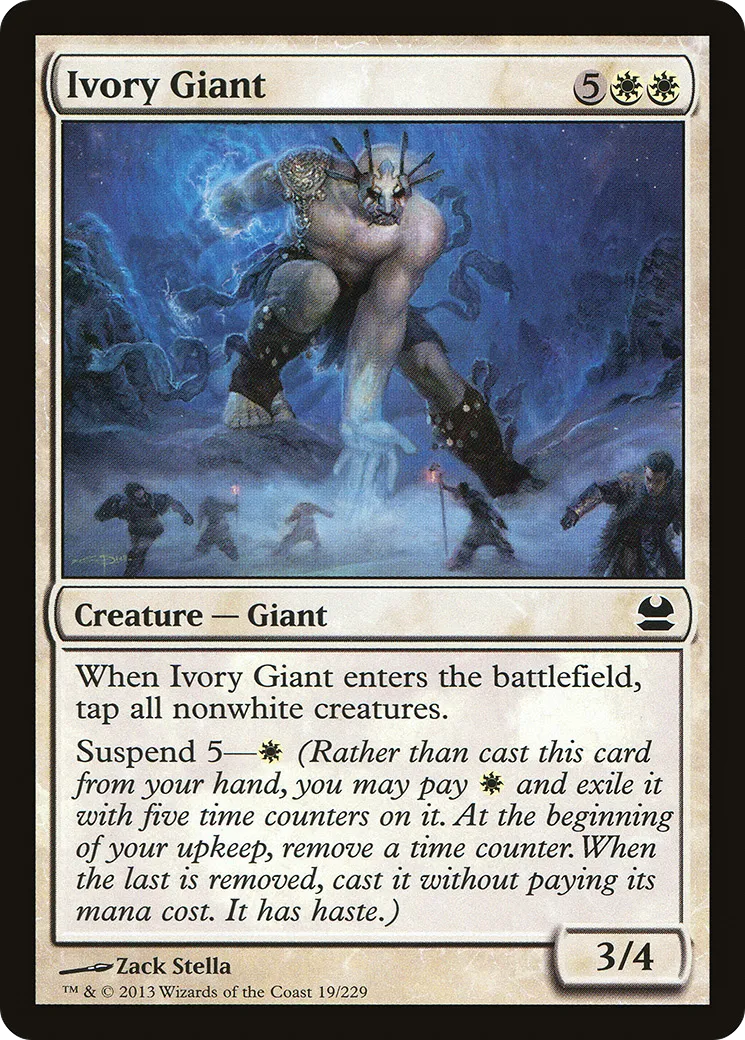 Géant d'ivoire — Modern Masters — Magic: The Gathering