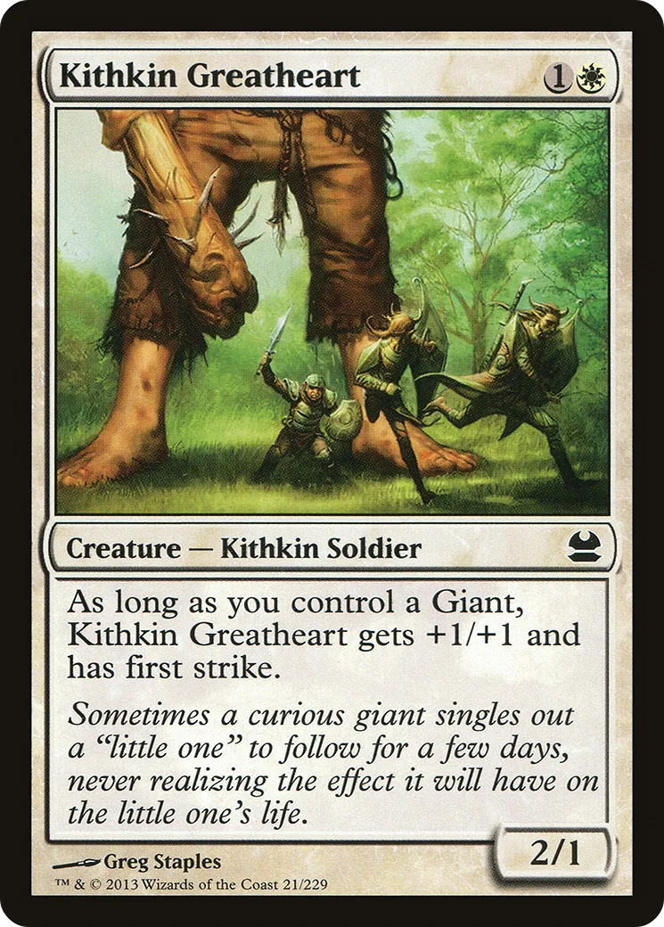 Kithkin Greatheart — Modern Masters — Magic: The Gathering