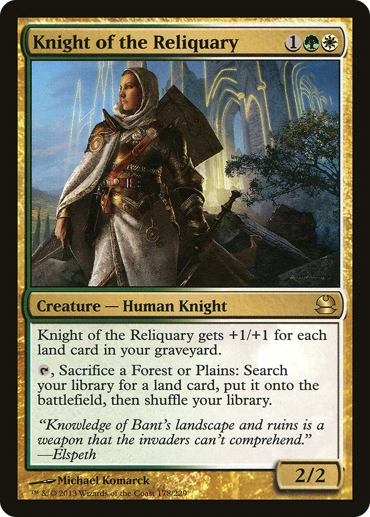 Chevalière du Reliquaire — Modern Masters — Magic: The Gathering