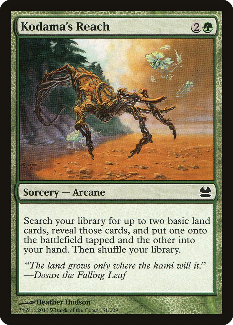 Kodama's Reach from Modern Masters - Magic: The Gathering