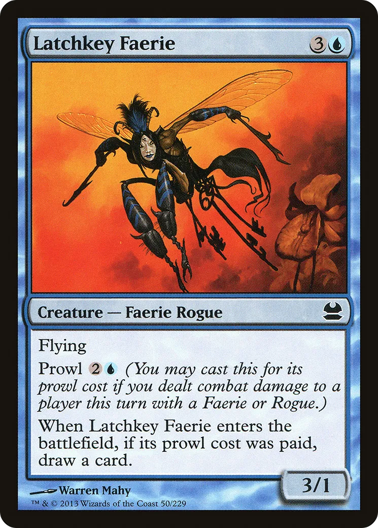 Latchkey Faerie — Modern Masters — Magic: The Gathering