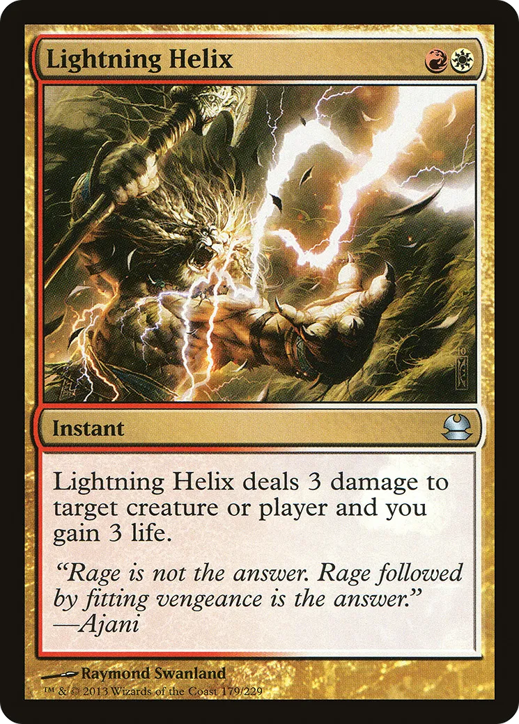 Hélice d'éclairs — Modern Masters — Magic: The Gathering