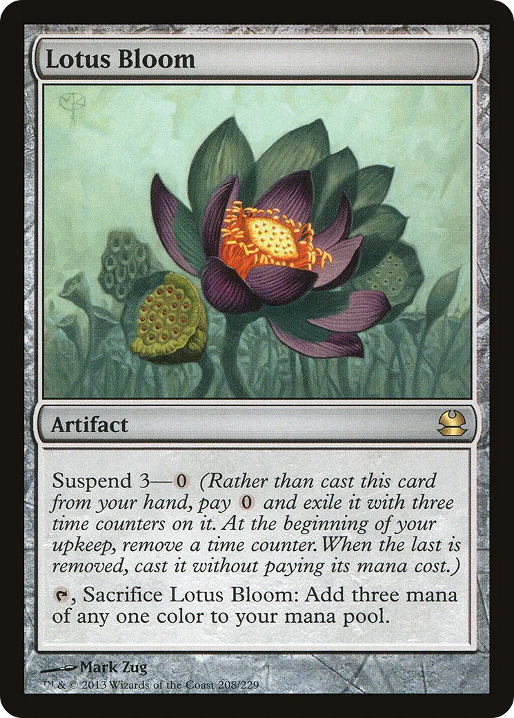 Floraison de lotus — Modern Masters — Magic: The Gathering