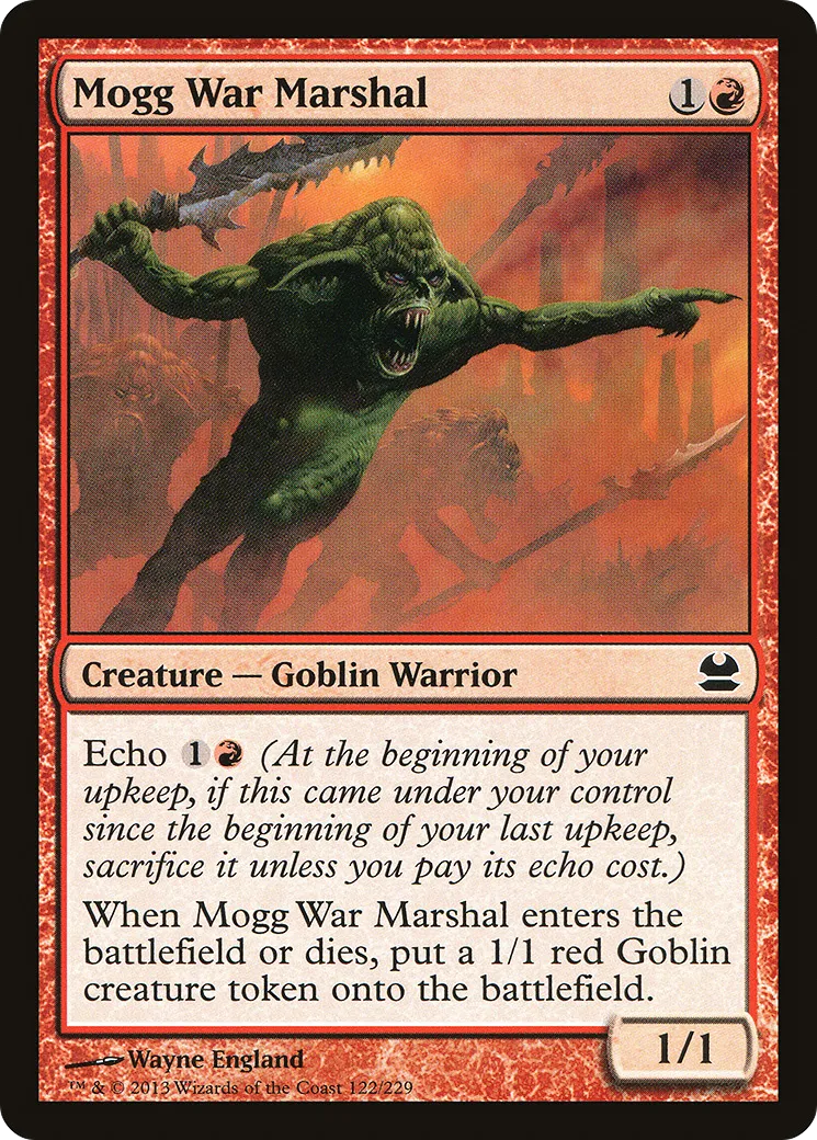 Mogg War Marshal — Modern Masters — Magic: The Gathering