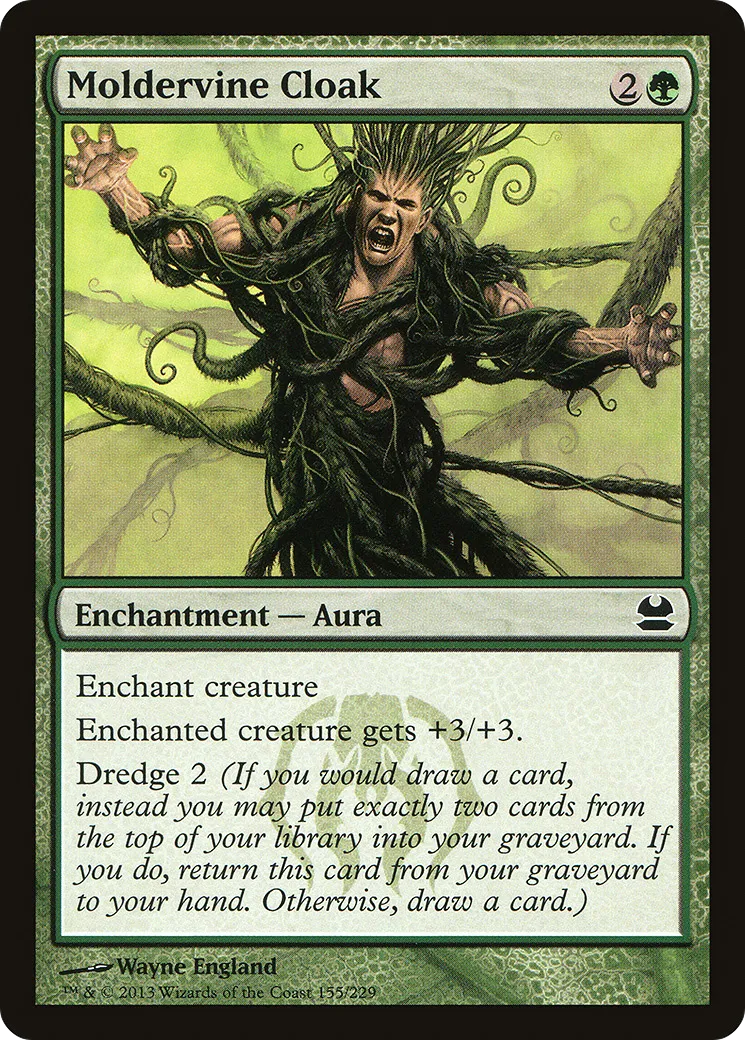 Moldervine Cloak — Modern Masters — Magic: The Gathering