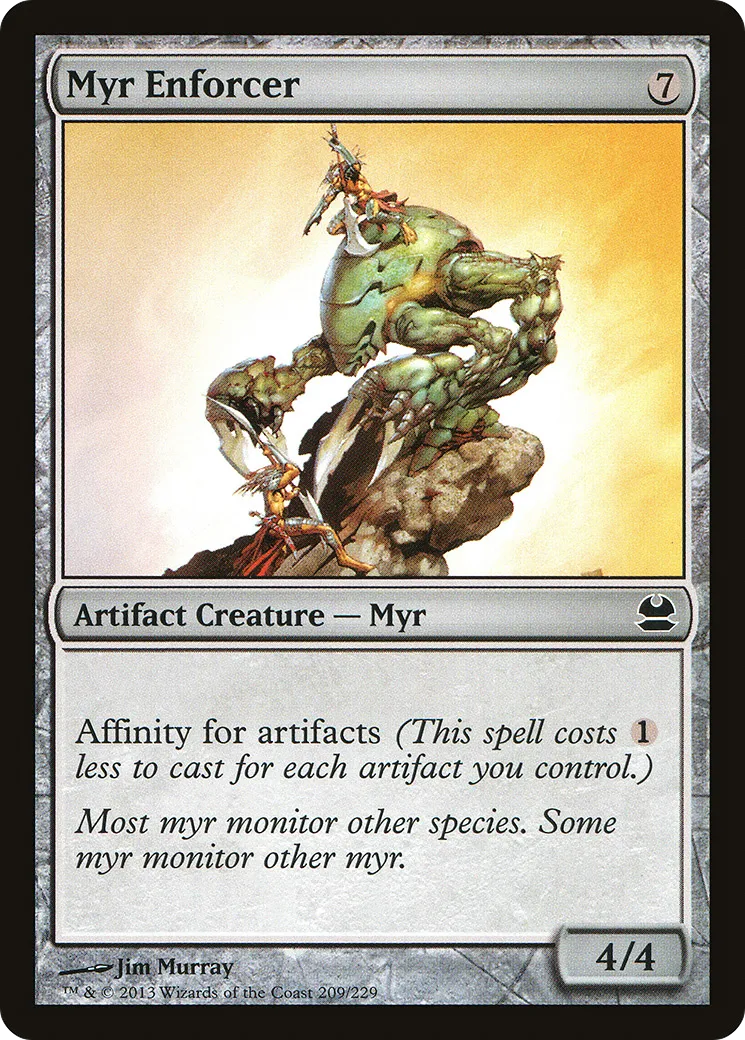 Argousin myr — Modern Masters — Magic: The Gathering