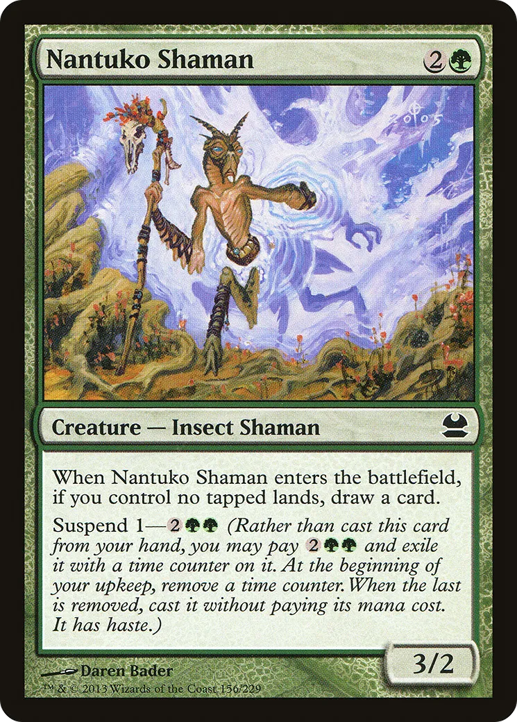 Nantuko Shaman — Modern Masters — Magic: The Gathering