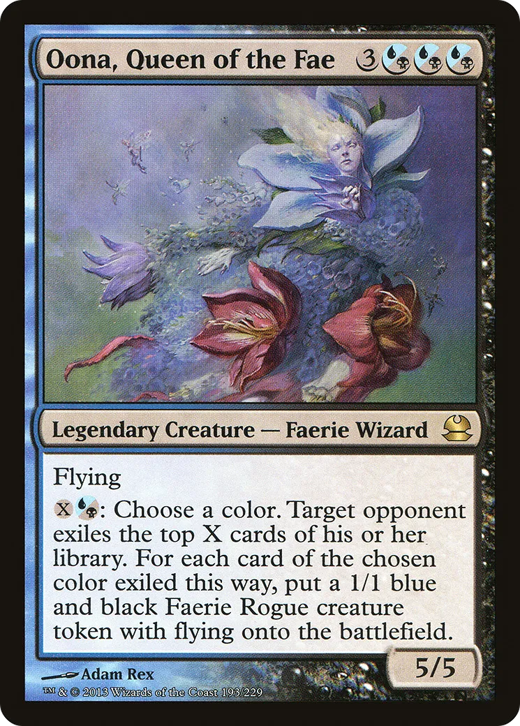 Oona, reine des faeries — Modern Masters — Magic: The Gathering