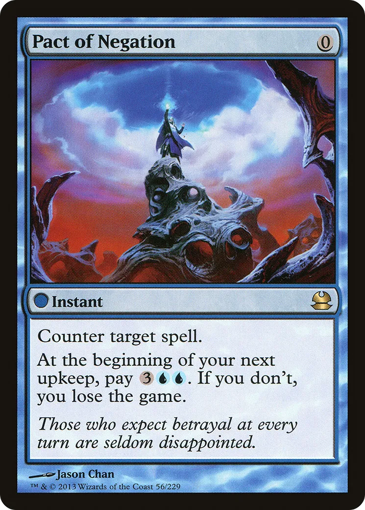 Pacte de négation — Modern Masters — Magic: The Gathering
