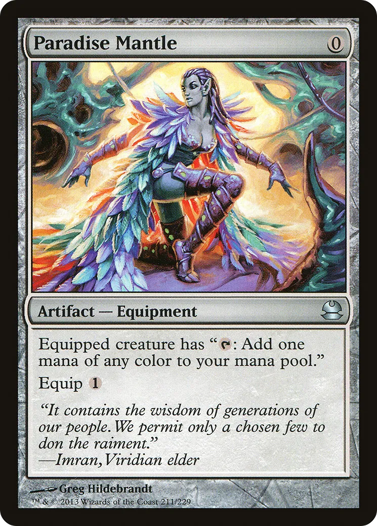 Manteau de paradis — Modern Masters — Magic: The Gathering