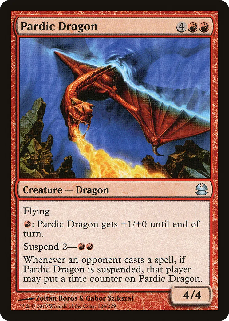 Dragon pardique — Modern Masters — Magic: The Gathering