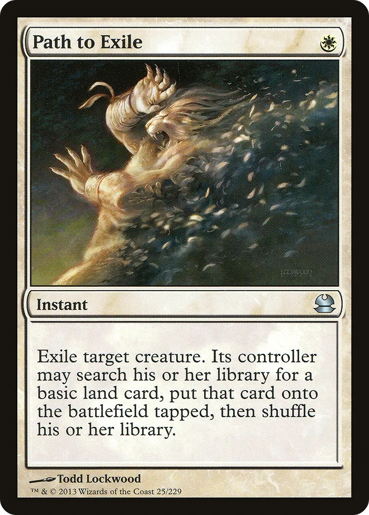 Chemin vers l'exil — Modern Masters — Magic: The Gathering