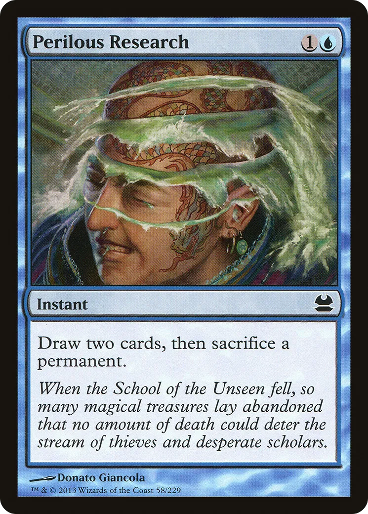 Recherche périlleuse — Modern Masters — Magic: The Gathering
