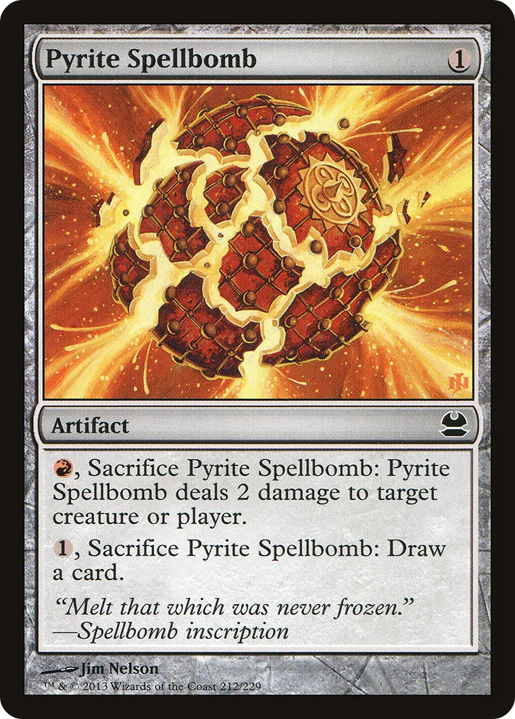Bombe à sortilèges de pyrite — Modern Masters — Magic: The Gathering