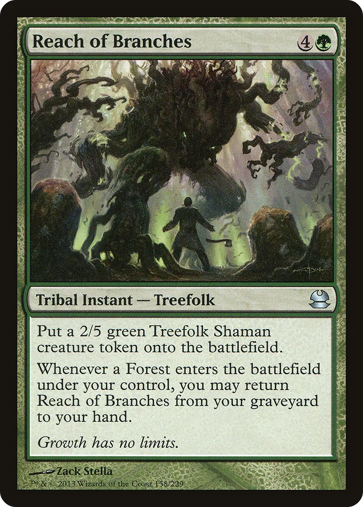 Reach of Branches — Modern Masters — Magic: The Gathering