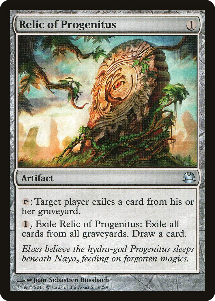 Relique de Progénitus — Modern Masters — Magic: The Gathering