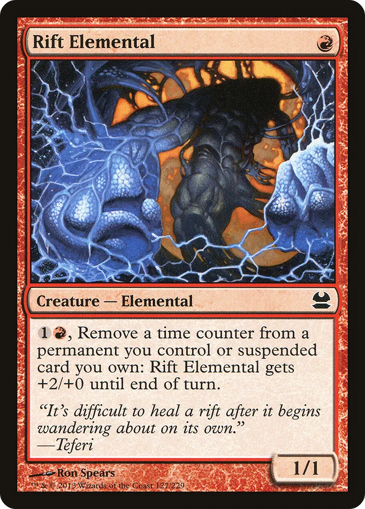 Rift Elemental — Modern Masters — Magic: The Gathering