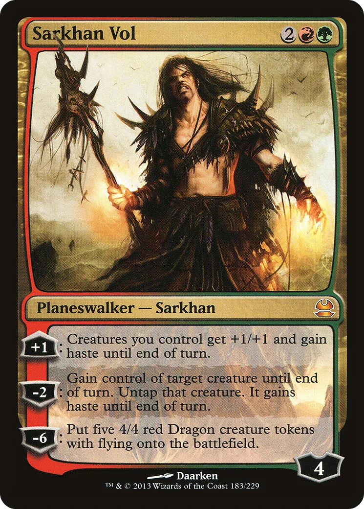 Sarkhan Vol — Modern Masters — Magic: The Gathering