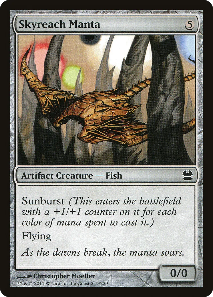 Skyreach Manta — Modern Masters — Magic: The Gathering