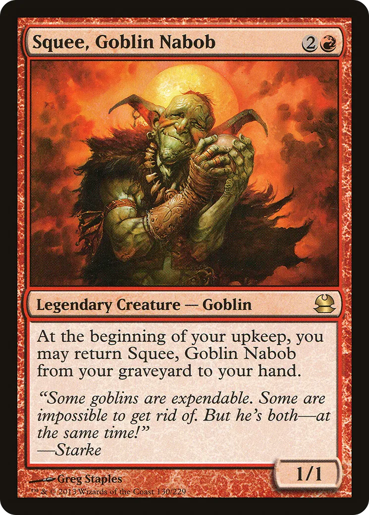 Squee, Goblin Nabob — Modern Masters — Magic: The Gathering