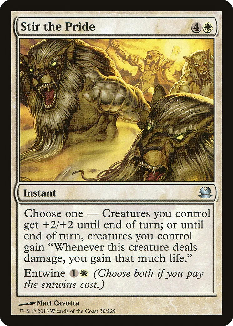 Stir the Pride — Modern Masters — Magic: The Gathering