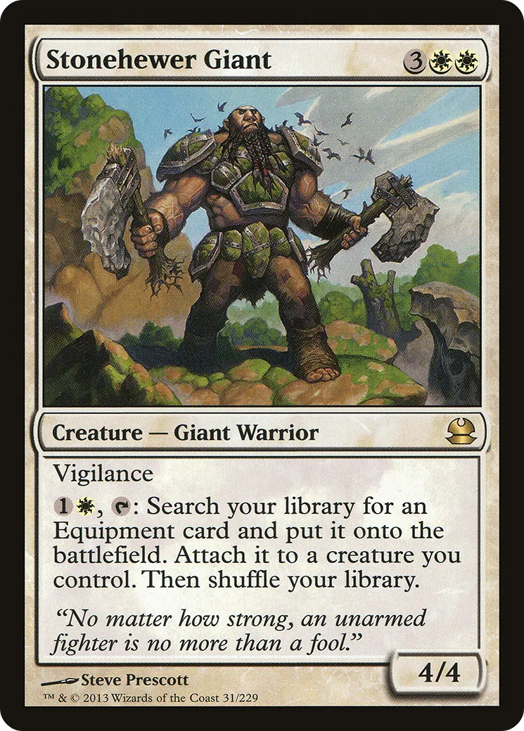 Géant tailleur de pierre — Modern Masters — Magic: The Gathering