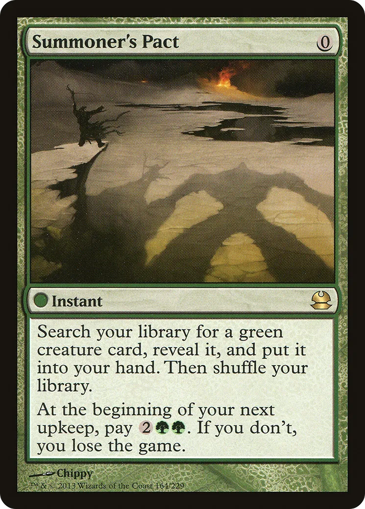 Pacte de l'invocateur — Modern Masters — Magic: The Gathering