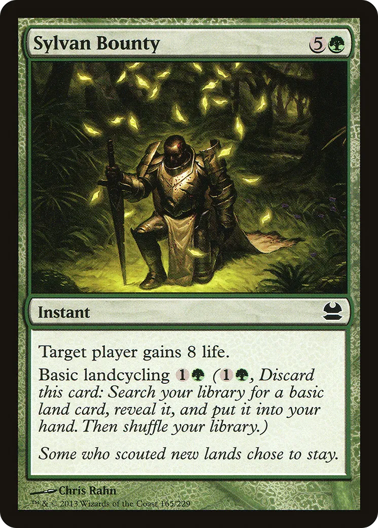 Sylvan Bounty — Modern Masters — Magic: The Gathering