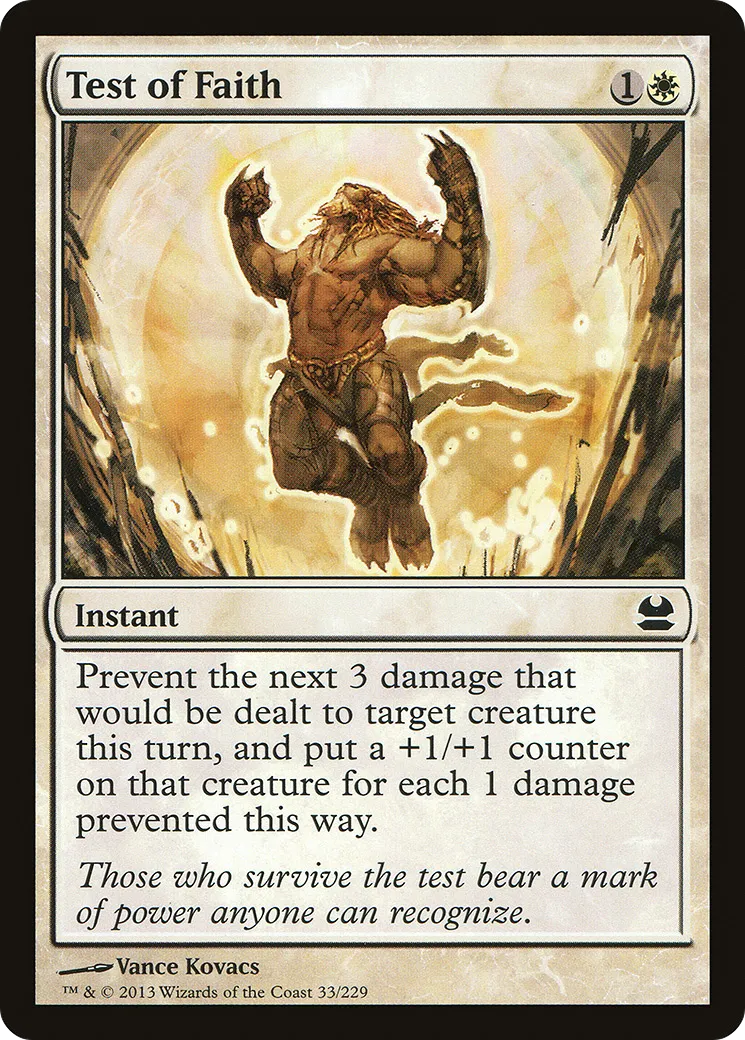 Test de foi — Modern Masters — Magic: The Gathering